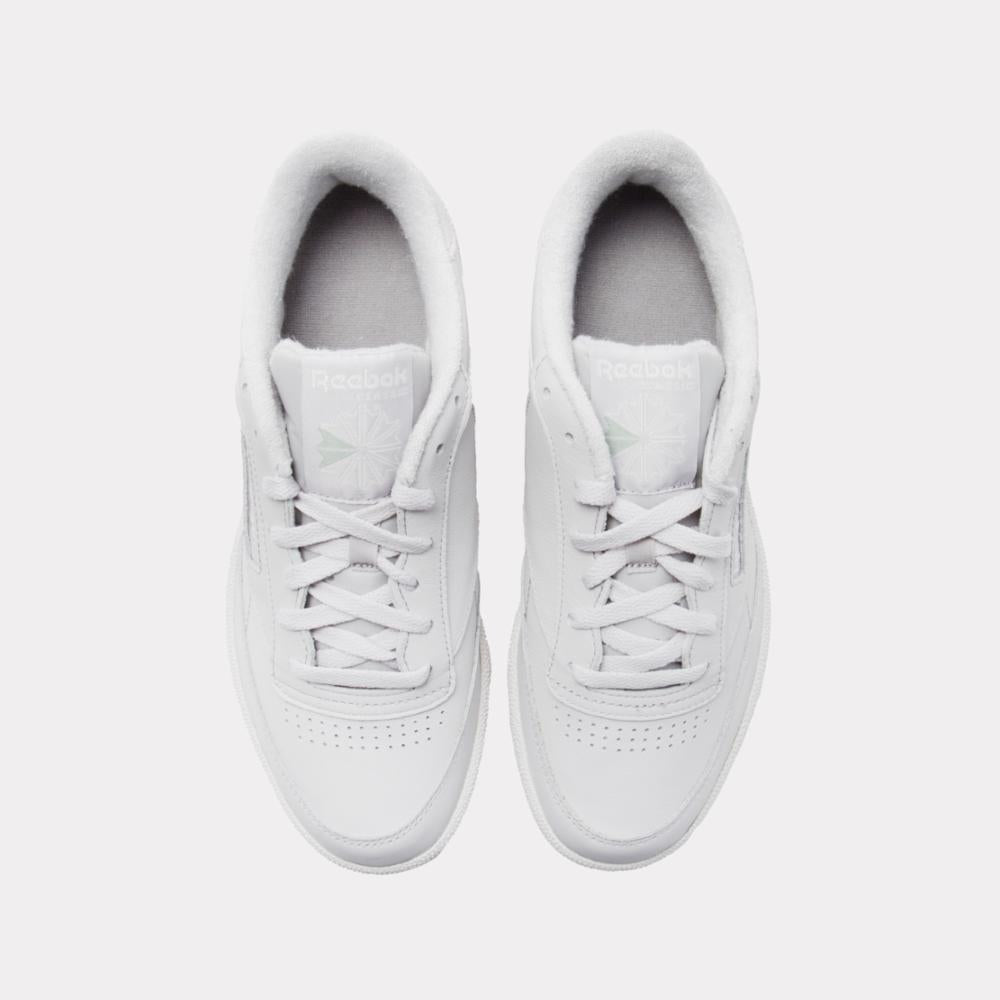 Reebok Footwear Men Club C 85 Shoes MIST GREY/MIST GREY/CHALK
