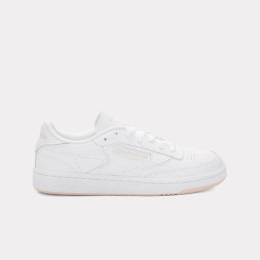 Reebok Footwear Women Club C 85 Shoes WHITE/WHITE/BLEACHED PEACH