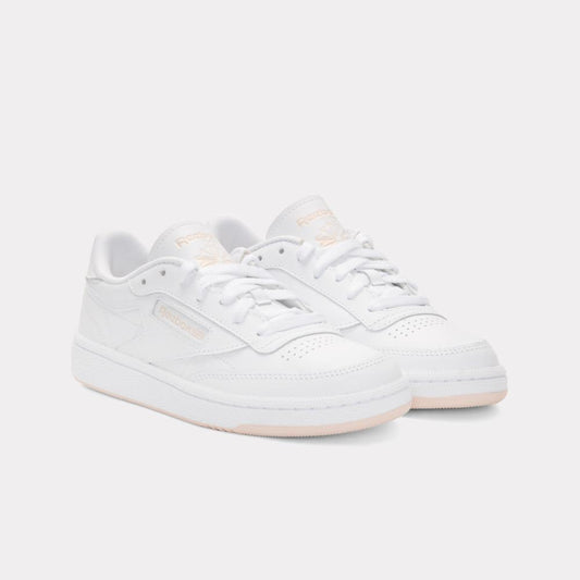 Reebok Footwear Women Club C 85 Shoes WHITE/WHITE/BLEACHED PEACH