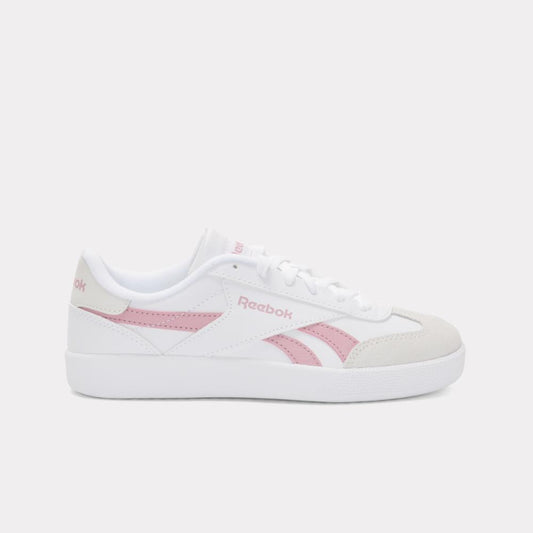 Reebok Footwear Women Reebok Smash Edge Shoes WHITE/PINK/WHITE