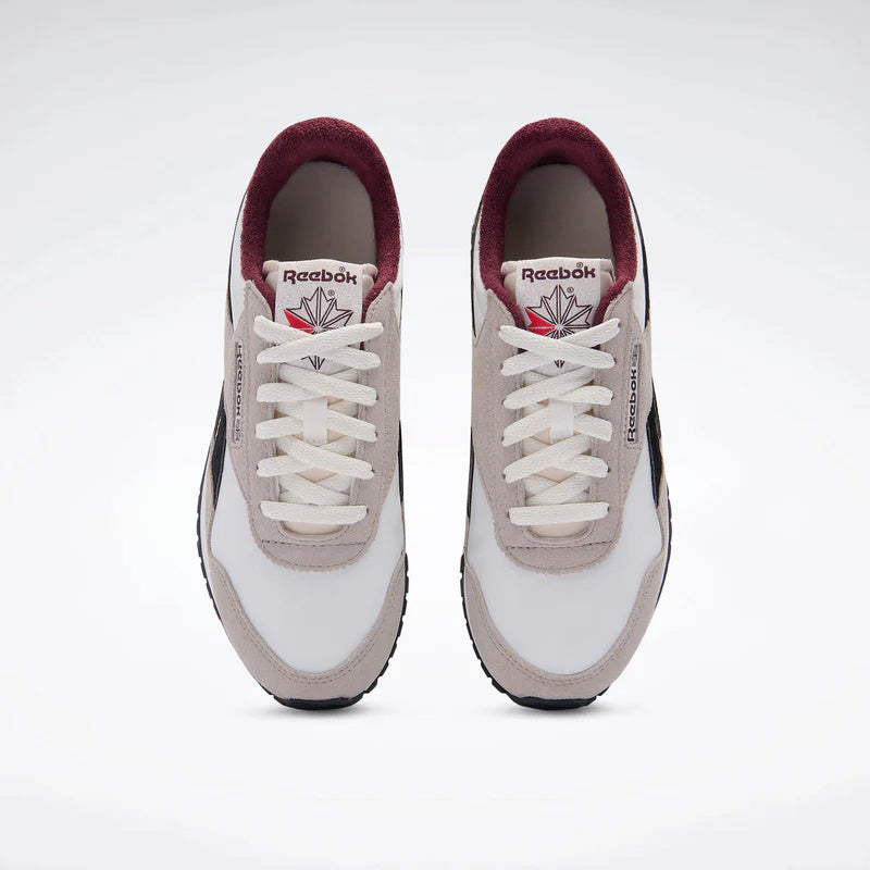 Reebok Footwear Women Classic AZ Shoes CHALK/MOONSTONE/BLACK CHERRY