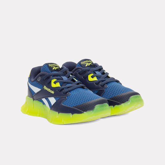 Reebok Footwear Kids Zig N Glow 2 Shoes – Pre-School VECTORNAVY/TWILIGHTBLUE/SOLARA