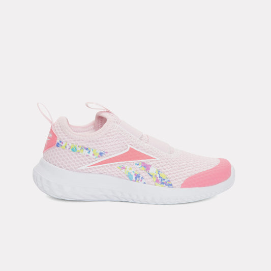 Reebok Footwear Kids Rush Runner Slip-On Shoes – Pre-School FROSTEDBERRY/PASSIONPINK/FTWRW