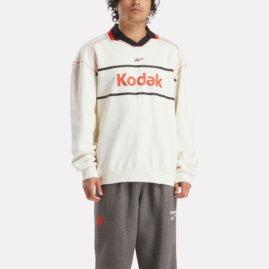 Reebok Apparel Men Reebok x Kodak Crew Sweatshirt VINTAGE CHALK
