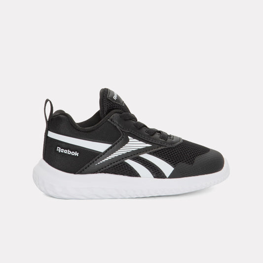 Reebok Footwear Kids Rush Runner Shoes – Baby & Toddler BLACK/BLACK/WHITE