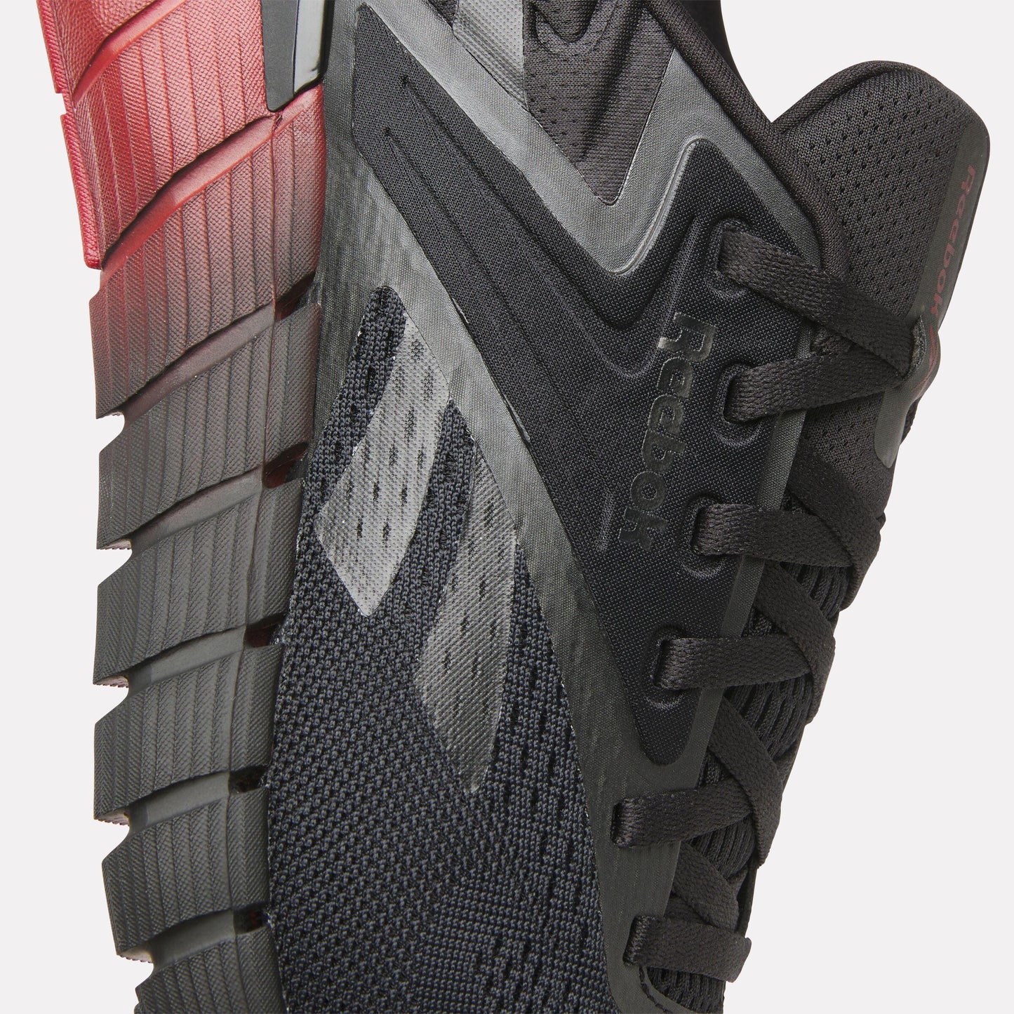 Reebok Footwear Men Nano Gym Training Shoes BLACK/RETRO RED