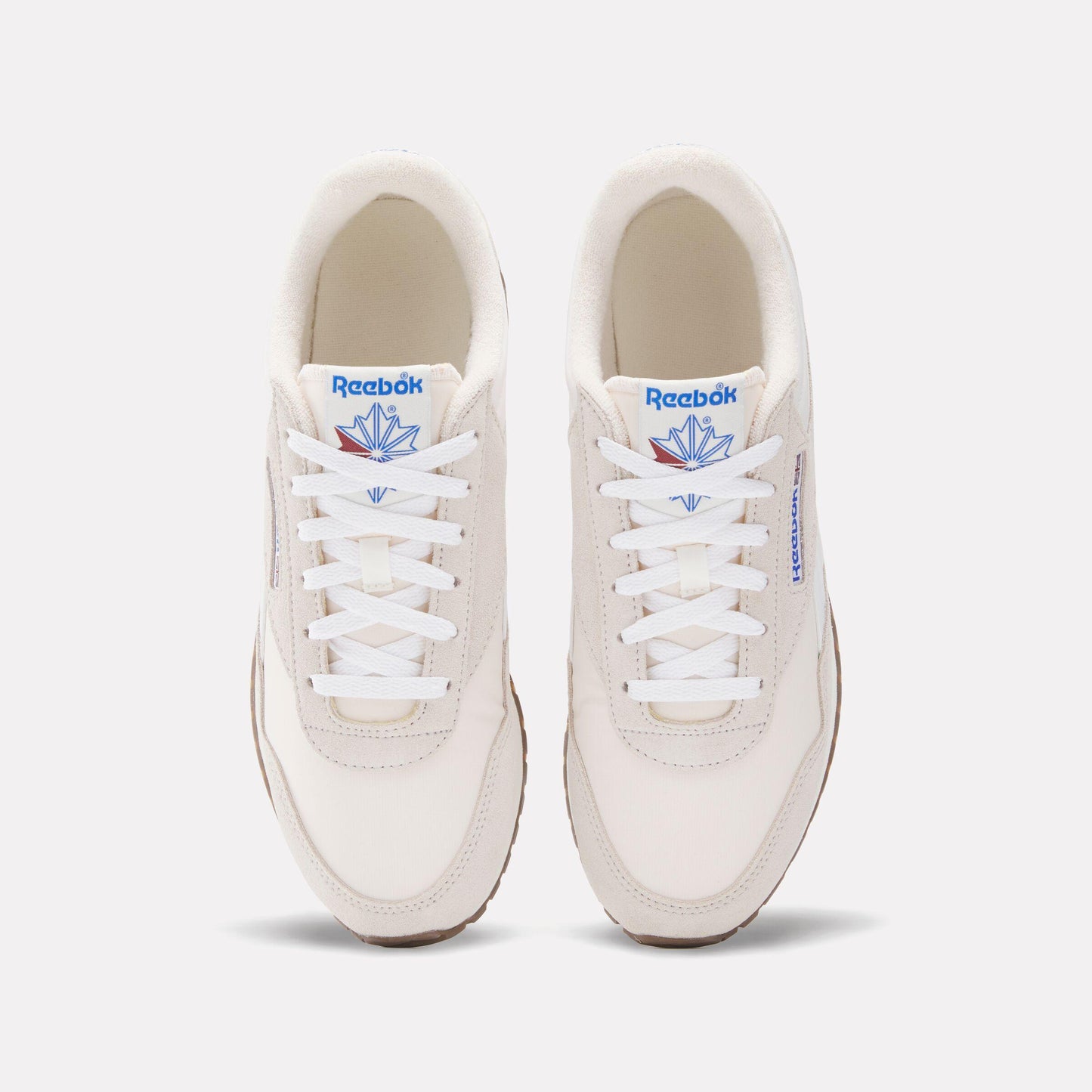 Reebok Footwear Men Classic AZ Shoes WHITE/LUXE GREY/CHALK