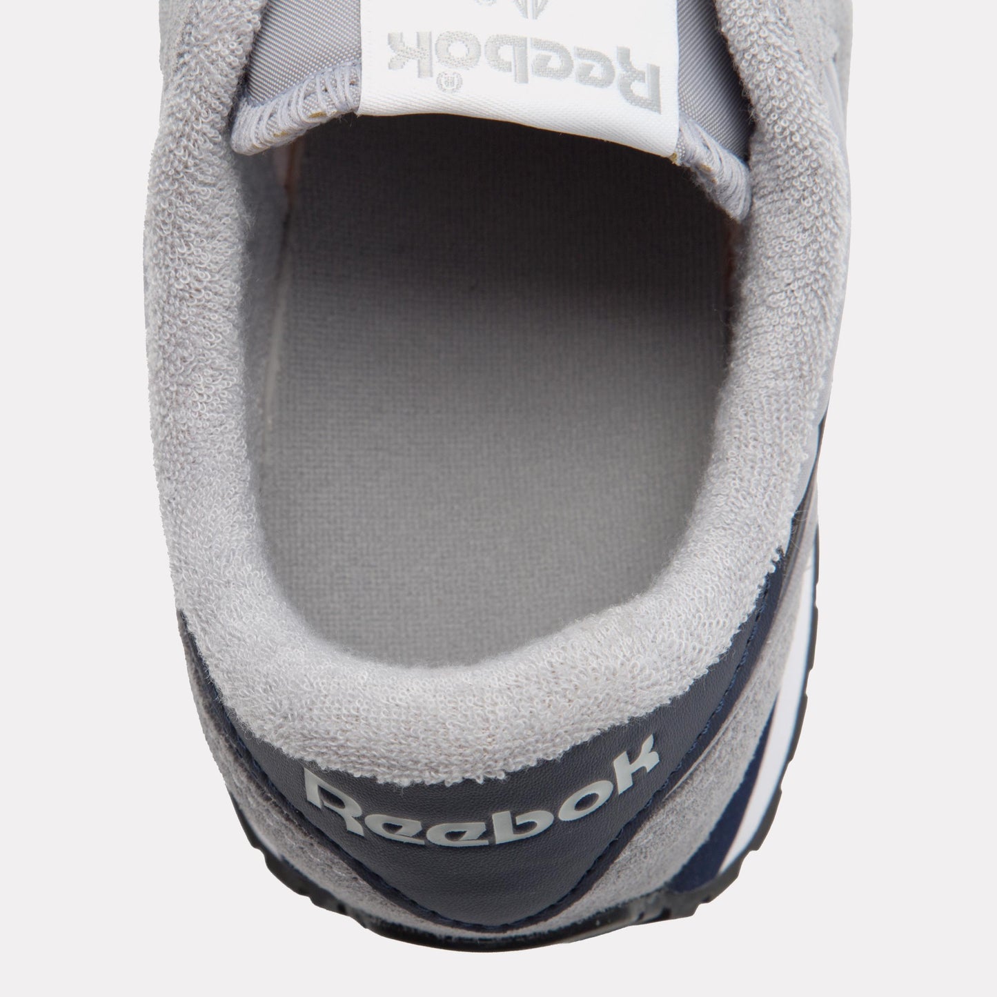 Reebok Footwear Men Classic AZ Shoes GREY 2/VECTOR NAVY/CHALK