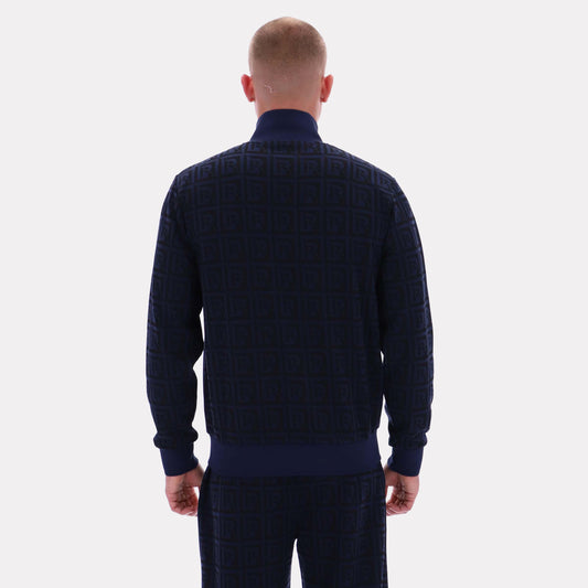 Reebok Apparel Men Reebok Monogram Track Jacket VECTOR NAVY