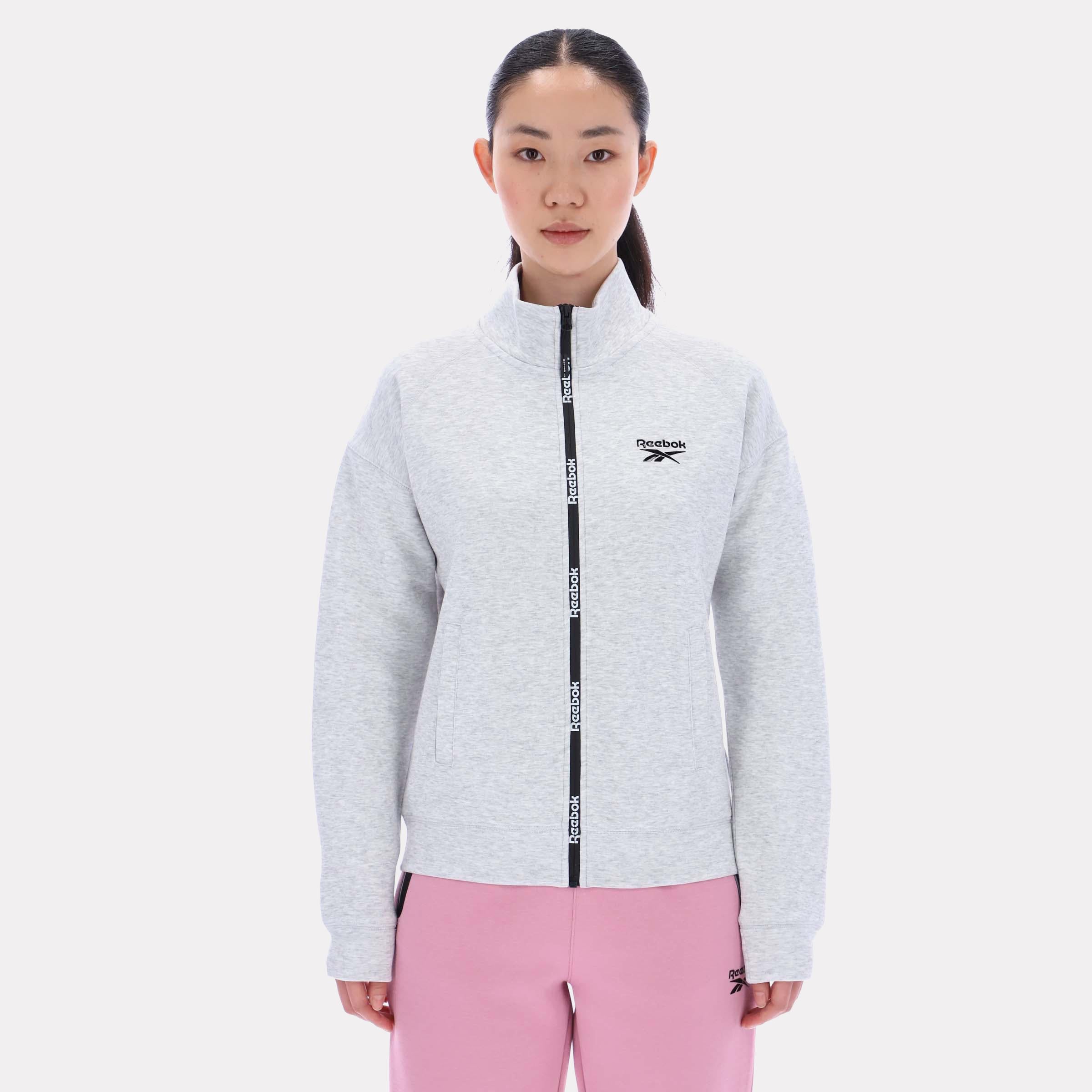 Reebok Apparel Women Scuba Track Jacket SILVER MARL – Reebok Canada