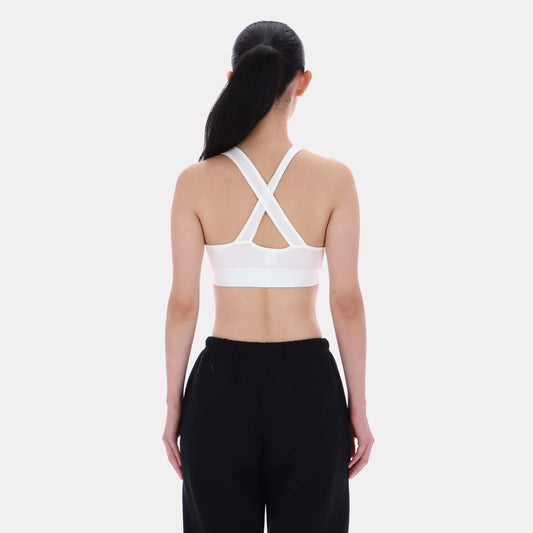 Reebok Apparel Women Classics Studio Bra Top CHALK