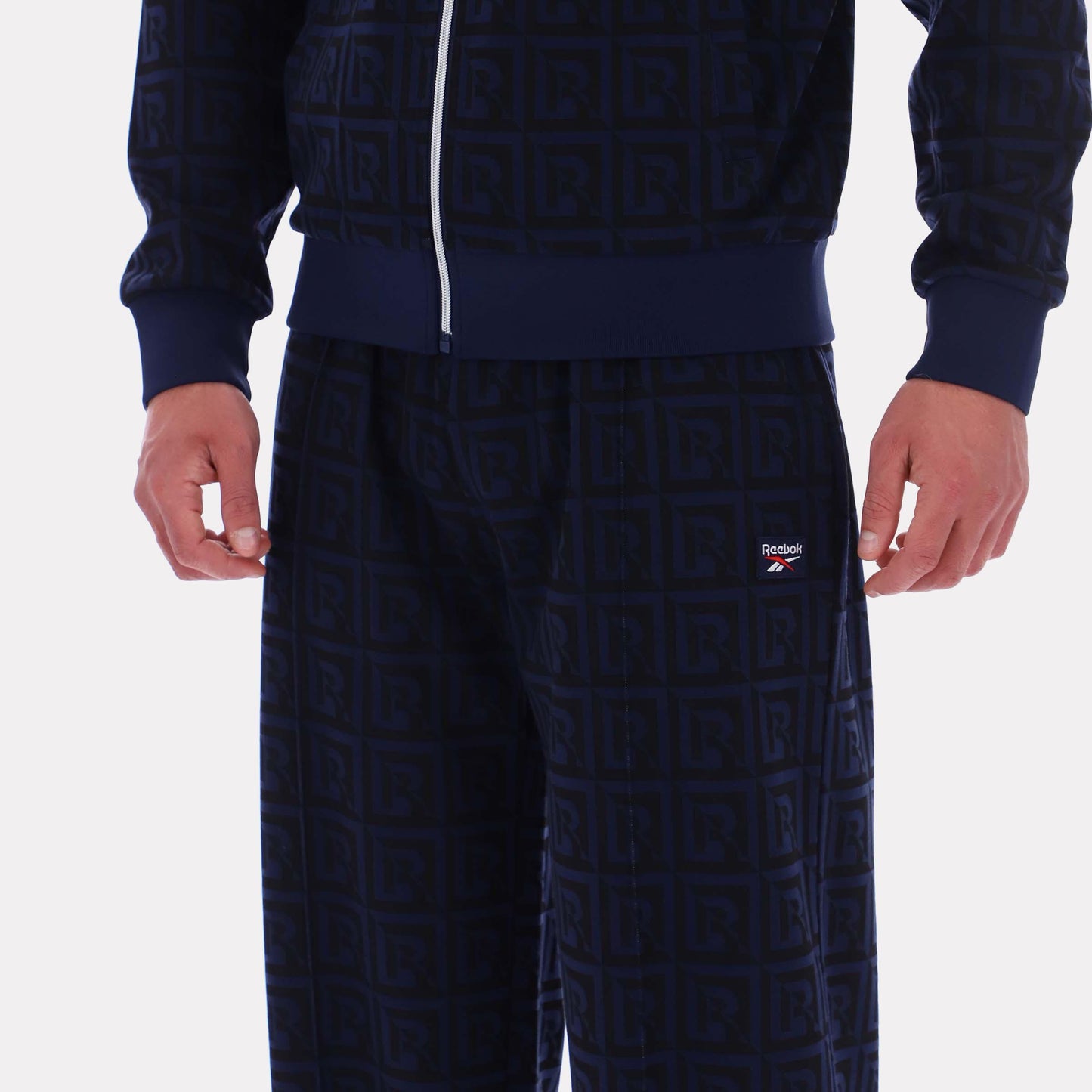 Reebok Apparel Men Reebok Monogram Track Joggers VECTOR NAVY