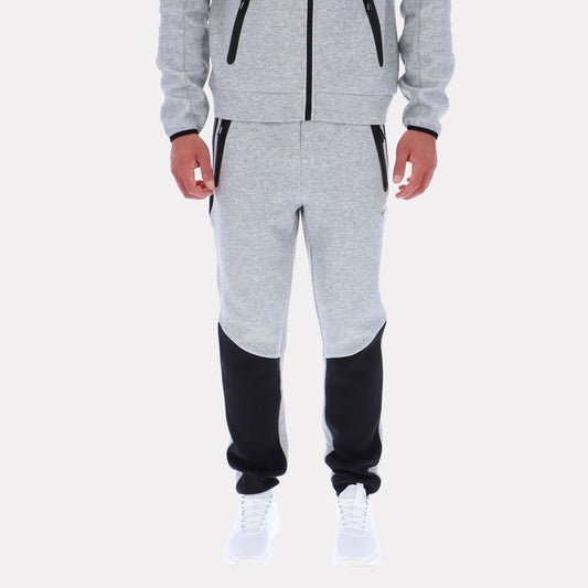 Reebok Apparel Men Studio Structure Joggers GREY MARL/BLACK