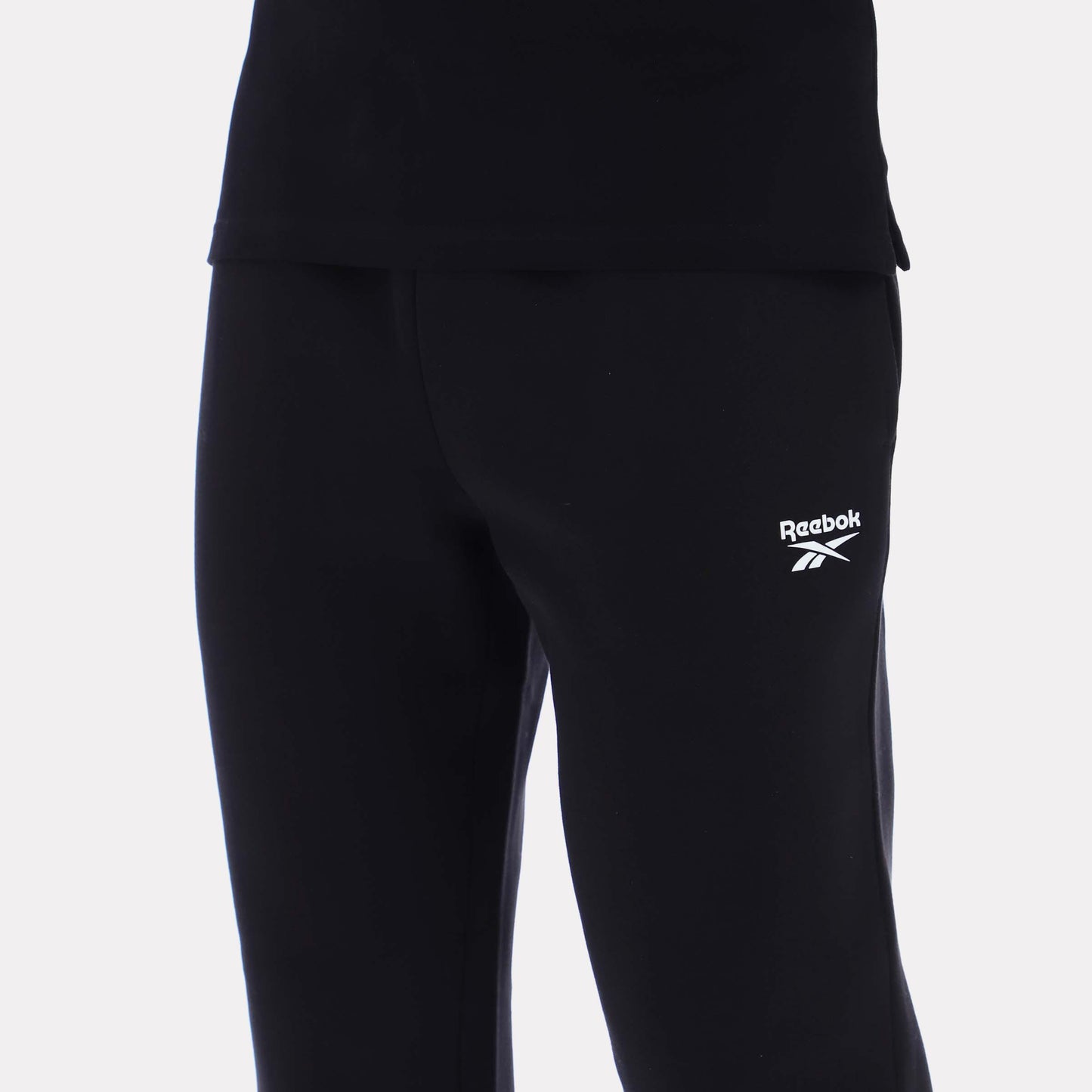 Reebok Apparel Men Laidback Fleece Pants BLACK