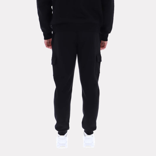 Reebok Apparel Men Reebok Cargo Pocket Cuffed Pants BLACK