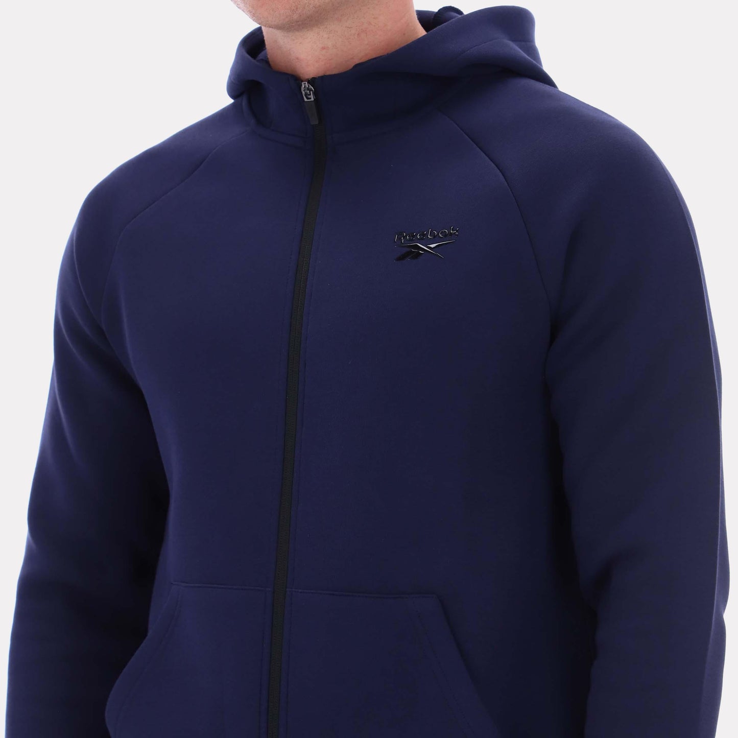 Reebok Apparel Men Core Zip Hoodie VECTOR NAVY