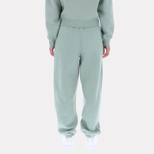 Reebok Apparel Women Varsity Logo Fleece Joggers HYBRID GREEN