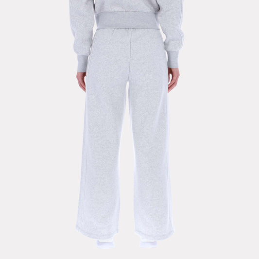 Reebok Apparel Women Off-Duty Wide-Leg Pants SILVER MARL