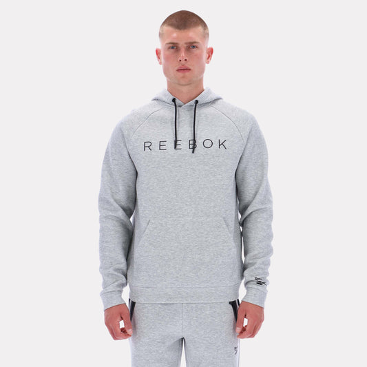 Reebok Apparel Men Reebok Core Hoodie GREY MARL