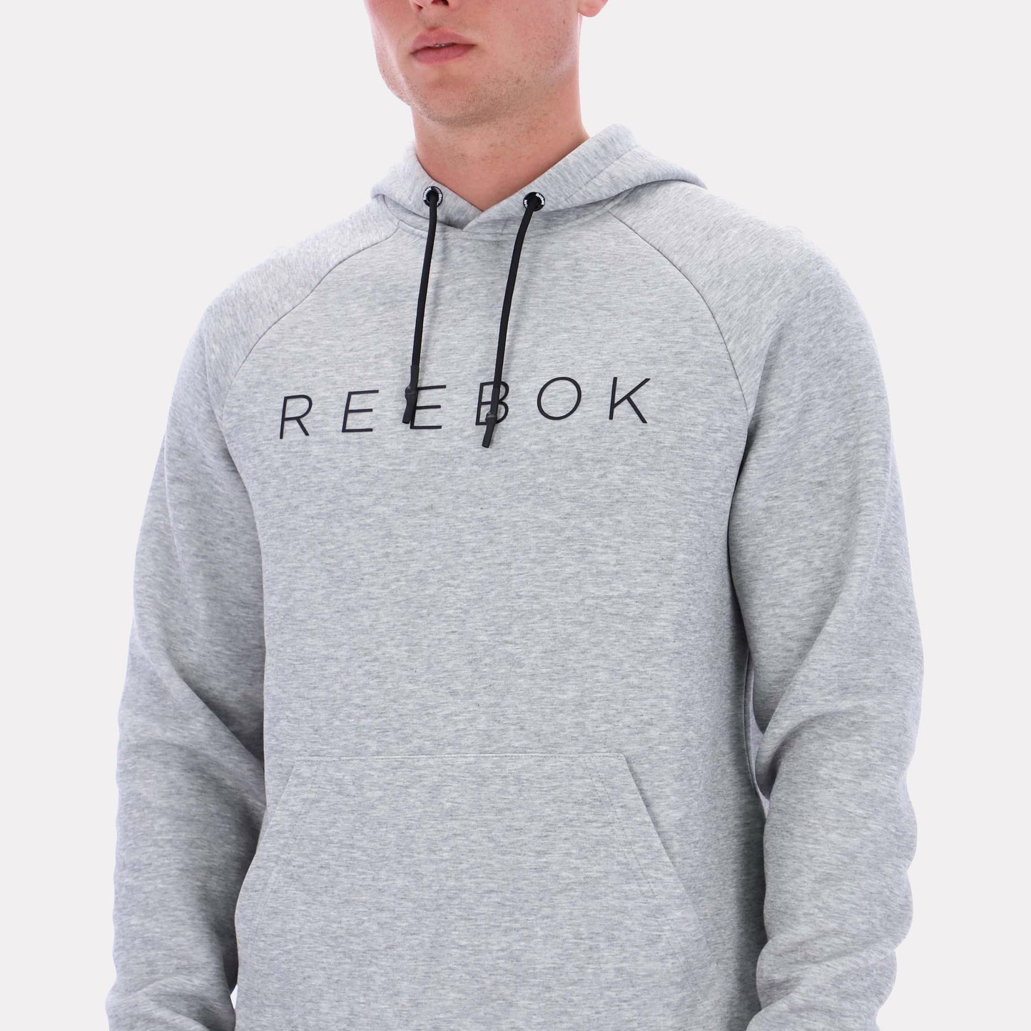 Reebok Apparel Men Reebok Core Hoodie GREY MARL