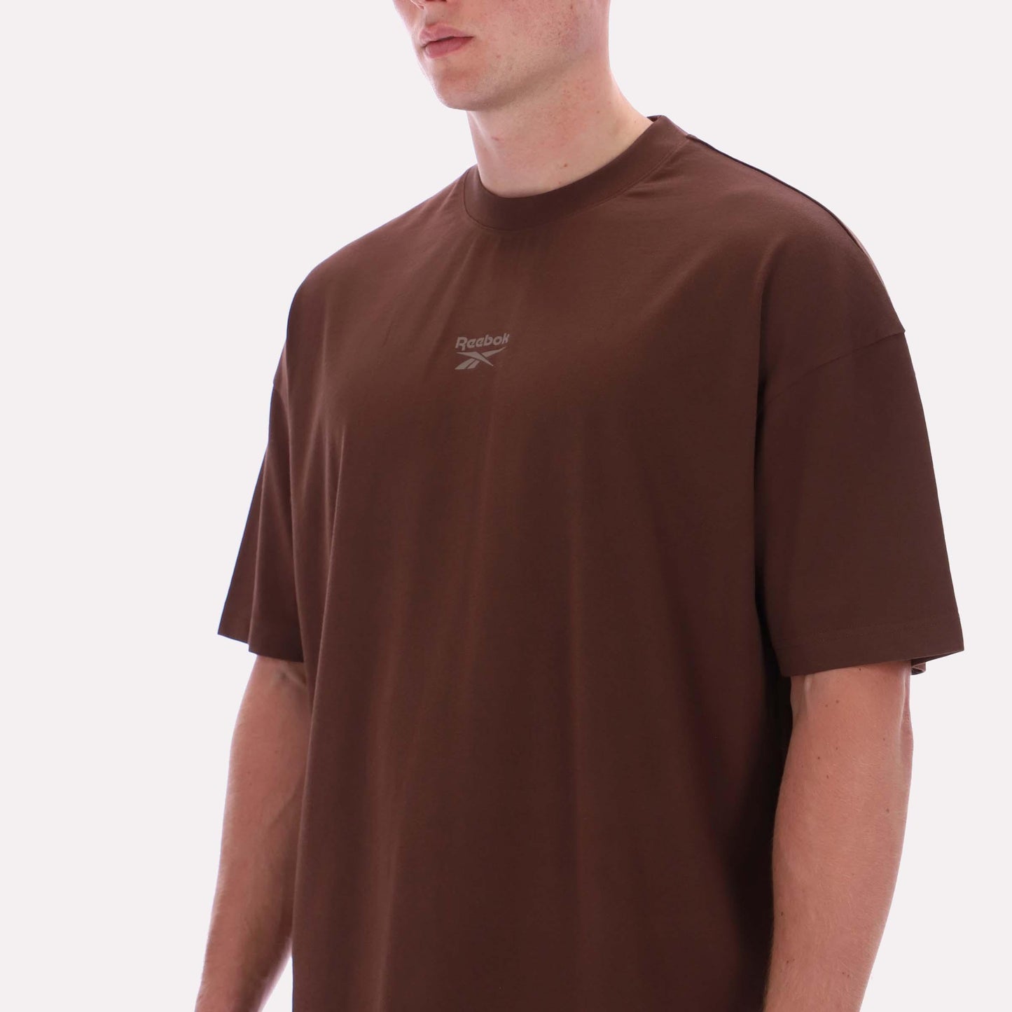 Reebok Apparel Men Varsity Graphic T-Shirt CAMPUS BROWN