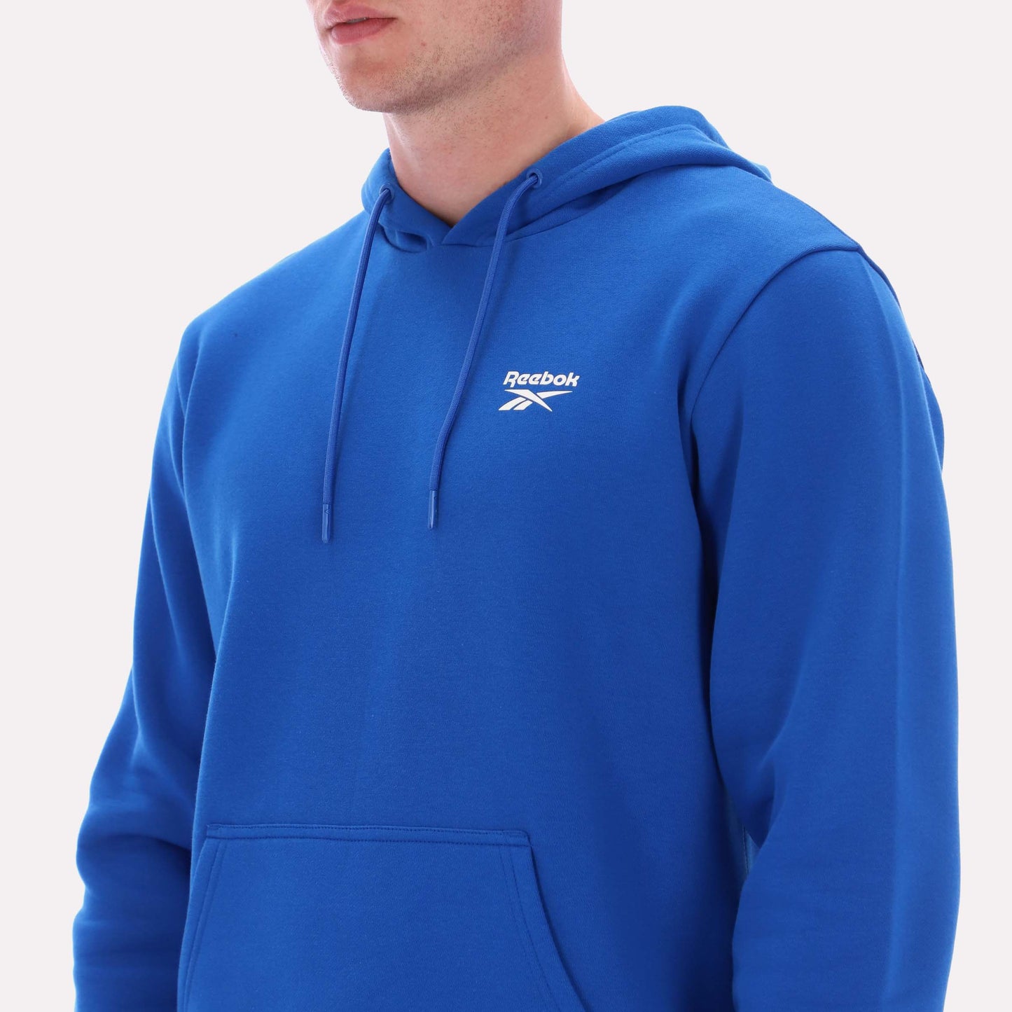 REEBOK APPAREL MEN Essential Logo Hoodie VECTOR BLUE