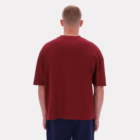 Reebok Apparel Men Reebok Varsity Graphic T-Shirt CLASSIC BURGUNDY