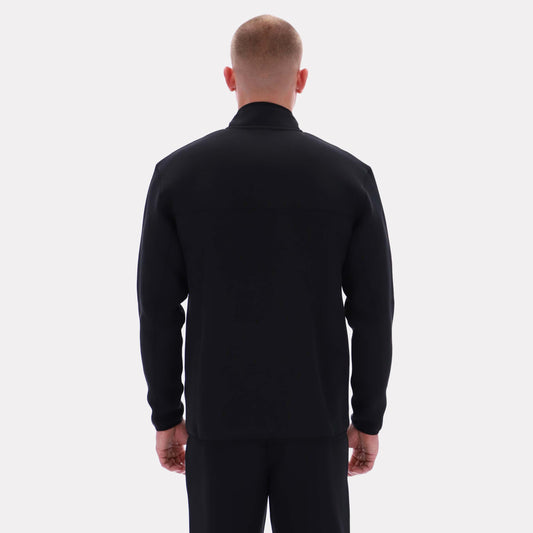 Reebok Apparel Men Studio Half-Zip Fleece BLACK