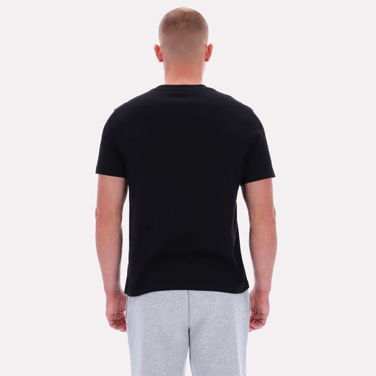 Reebok Apparel Men Big Logo Crewneck Short Sleeve Tee BLACK