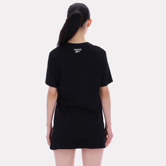 Reebok Apparel Women Classics Oversized T-Shirt BLACK