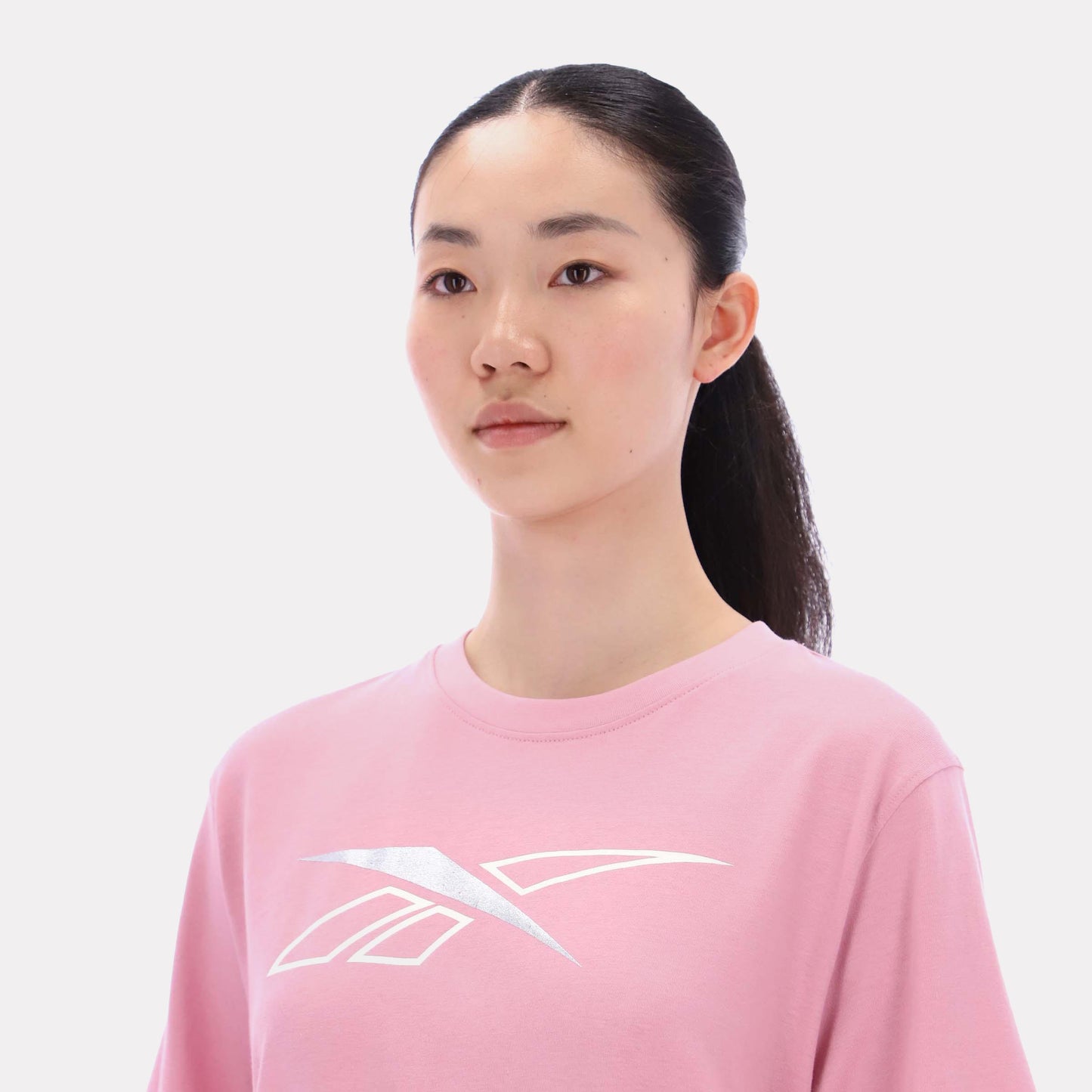 Reebok Apparel Women Classics Oversized T-Shirt DUSTY ROSE/CHALK