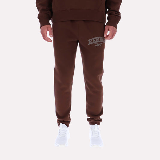 Reebok Apparel Men Varsity Joggers CAMPUS BROWN