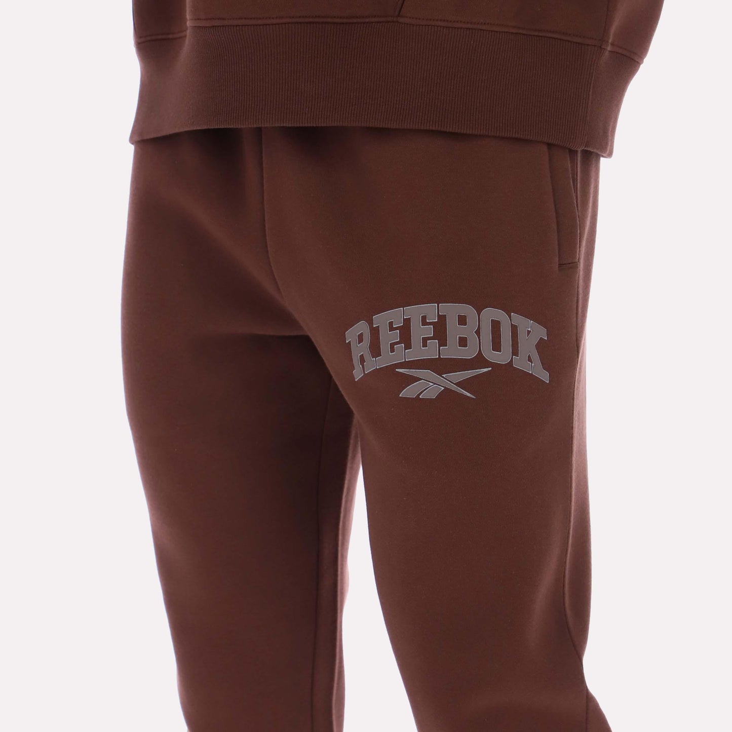 Reebok Apparel Men Varsity Joggers CAMPUS BROWN