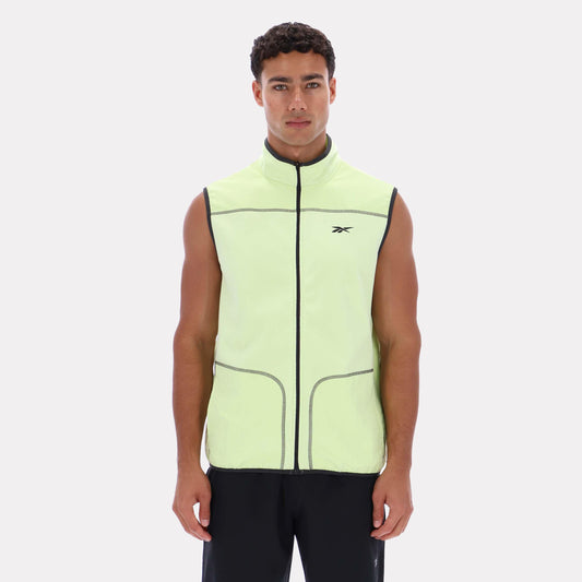Reebok Apparel Men All-Trail Running Vest ASTRO LIME