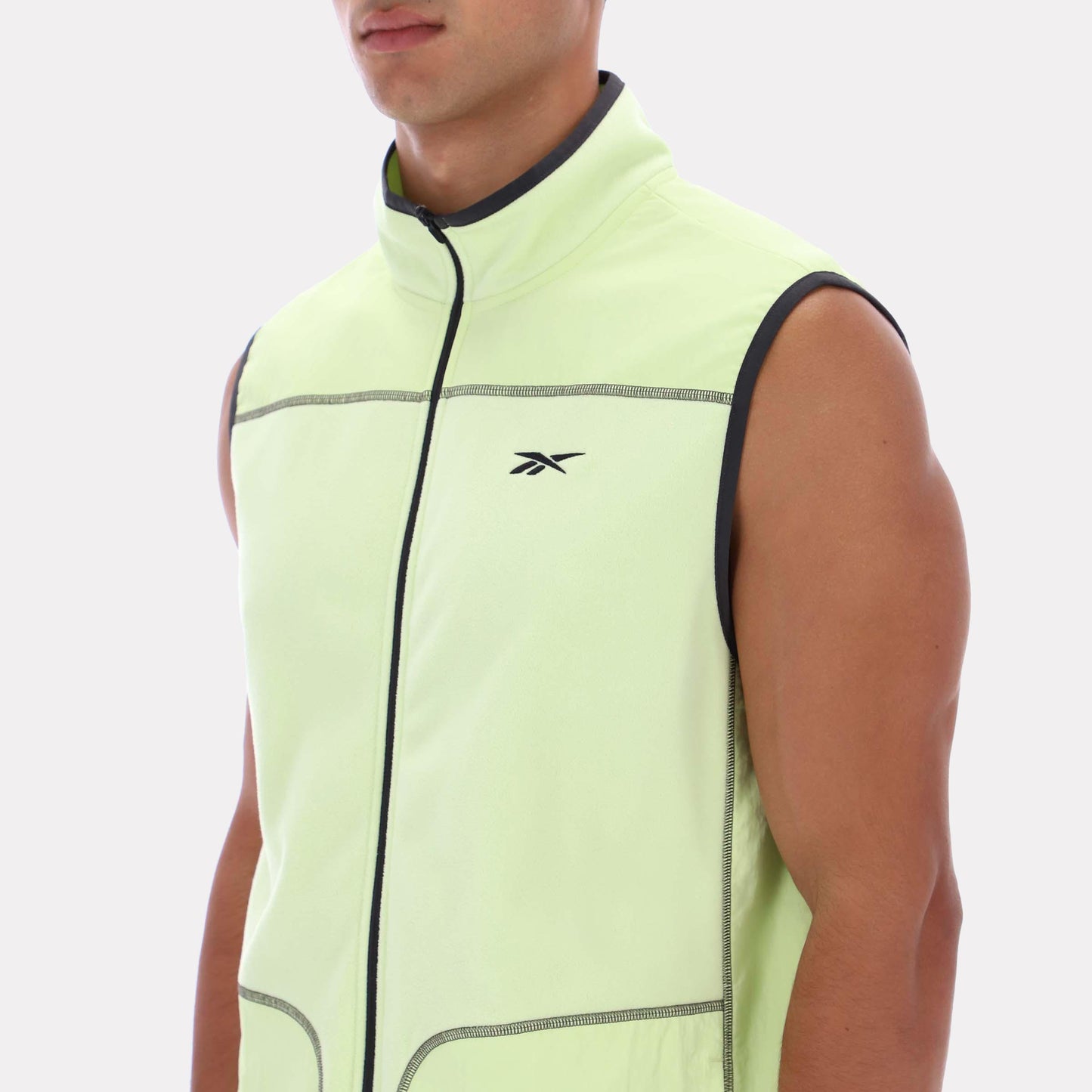 Reebok Apparel Men All-Trail Running Vest ASTRO LIME