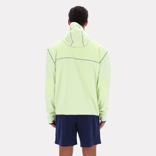 Reebok Apparel Men All-Trail Tech Hoodie ASTRO LIME
