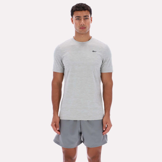 Reebok Apparel Men Core Move T-Shirt LIGHT GREY
