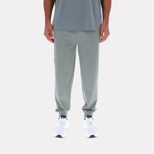 Reebok Apparel Men Everyday Yoga Pants GRIT GREEN MARL