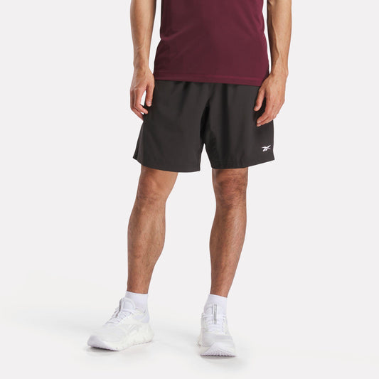 Reebok Apparel Men Workout Ready Woven Shorts BLACK
