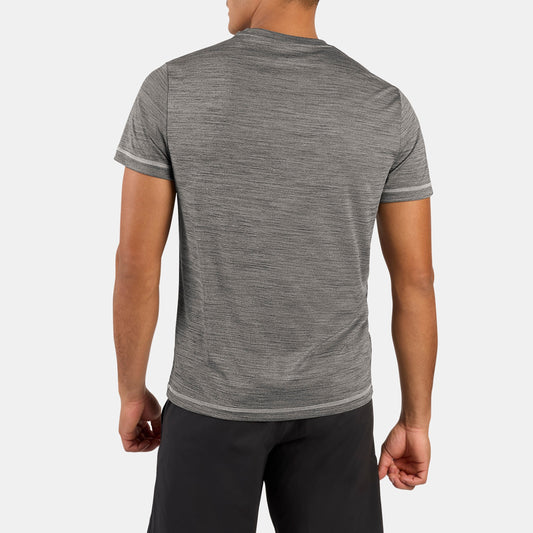 REEBOK APPAREL MEN ID TRAIN MELANGE TECH TEE MEN LIGHT GREY MARL