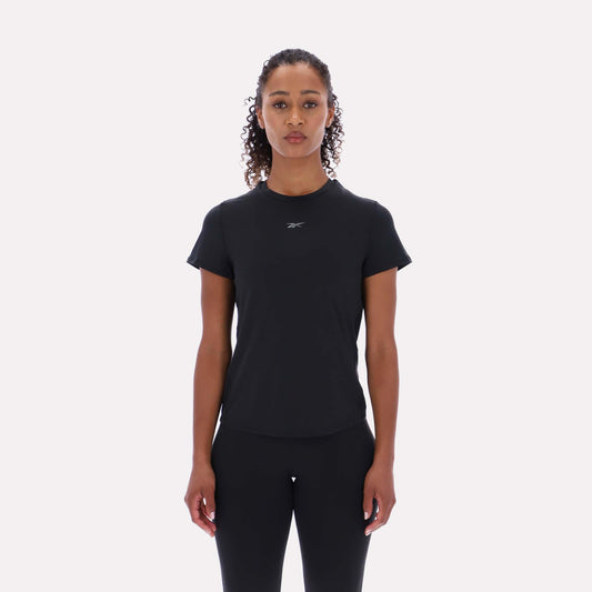 Reebok Apparel Women RBK-CHILL Athletic Tee BLACK