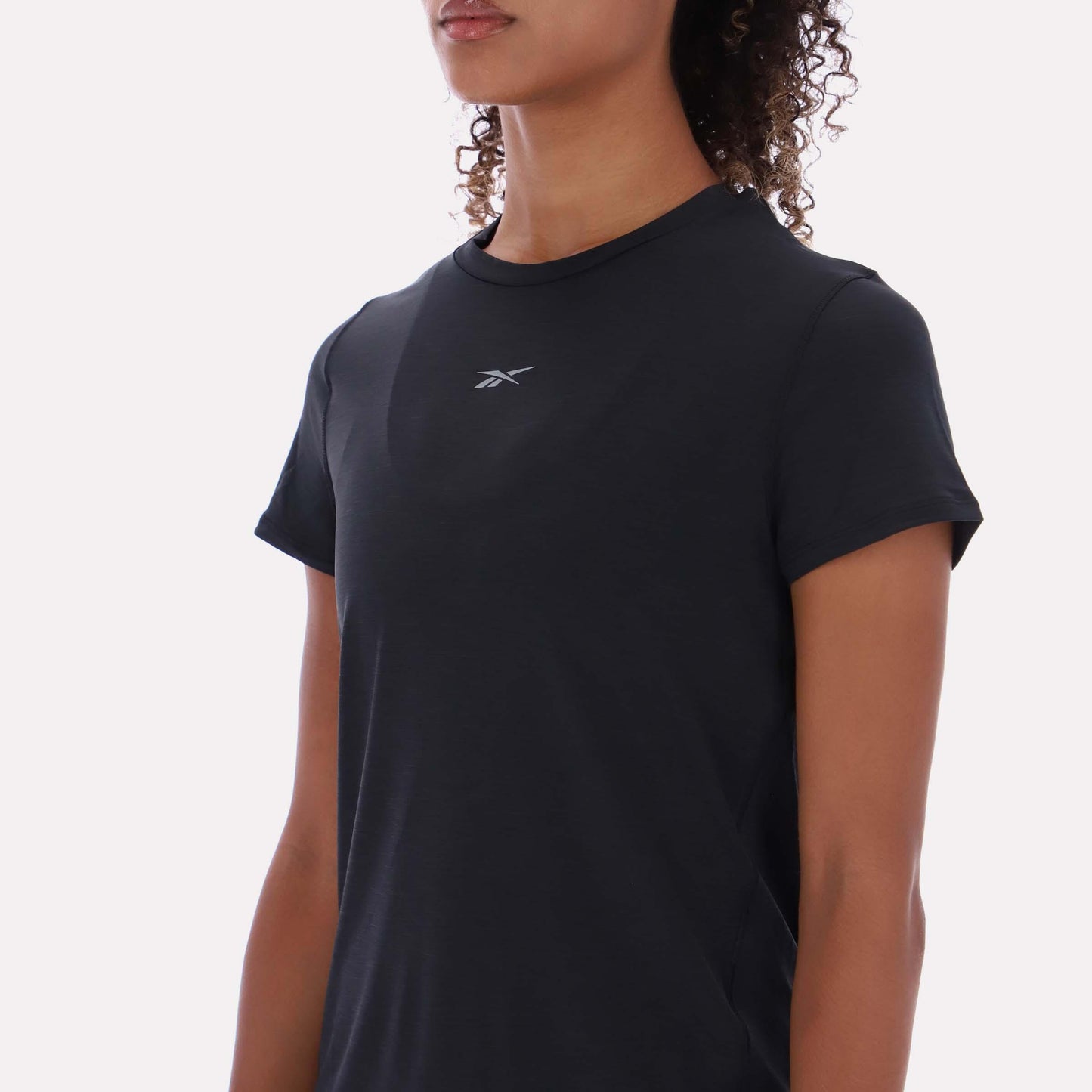 Reebok Apparel Women RBK-CHILL Athletic Tee BLACK