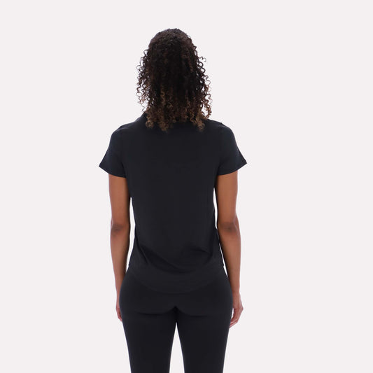 Reebok Apparel Women RBK-CHILL Athletic Tee BLACK
