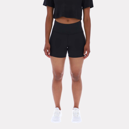 Reebok Apparel Women Lux High-Rise Booty Shorts BLACK