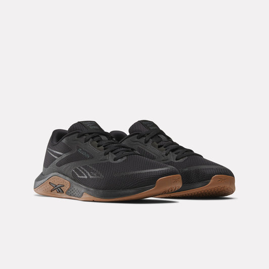 REEBOK FOOTWEAR MEN Nanoflex TR 3 Shoes BLACK/REEBOK LEE 1 GUM/GREY6