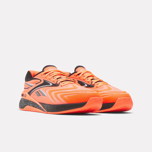 Reebok Footwear Men Nano X5 Edge Training Shoes FLASH ORANGE/FTWR WHITE/BLACK