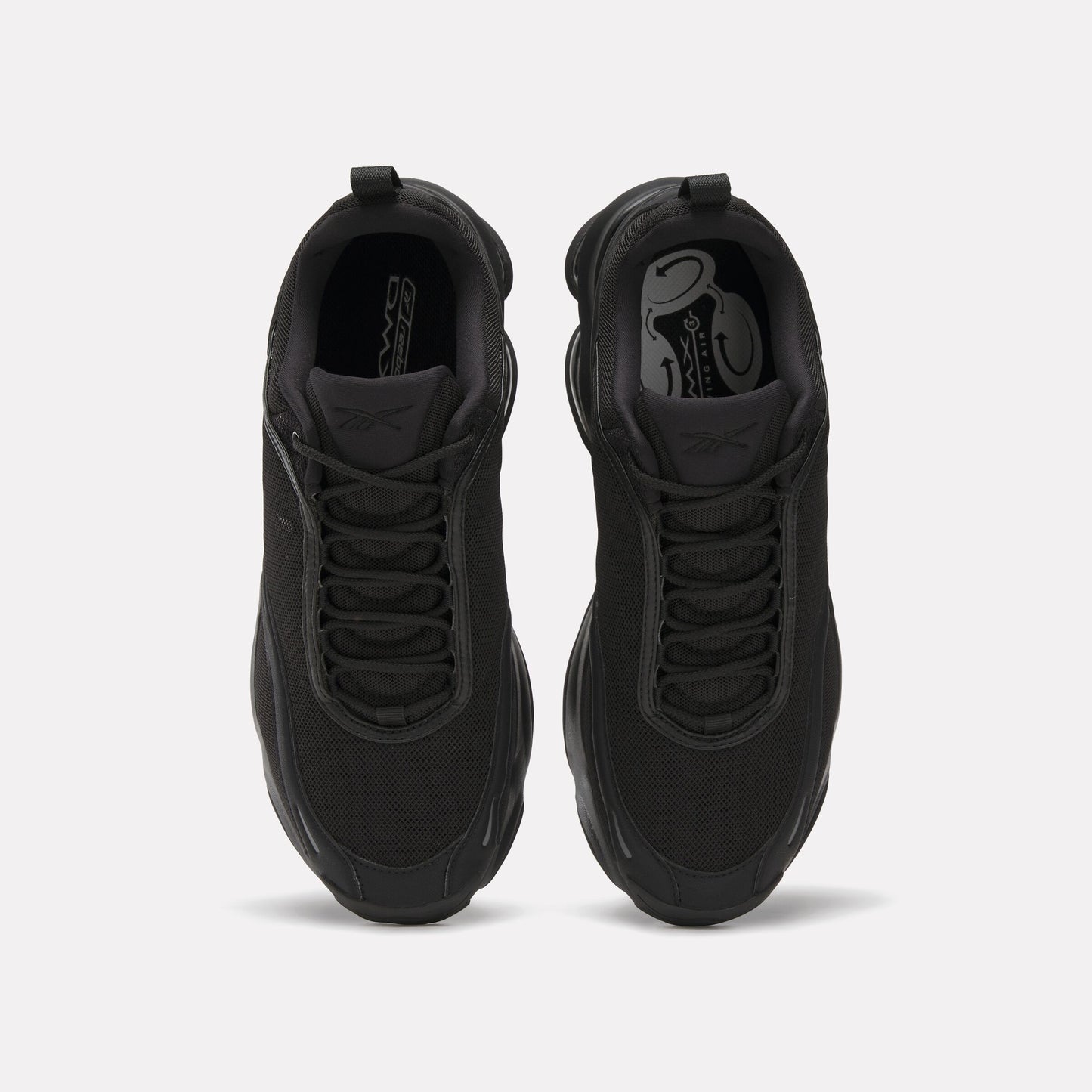 REEBOK FOOTWEAR UNISEX DMX Series 3000 Shoes BLACK/BLACK/BLACK