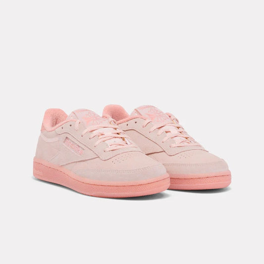 REEBOK FOOTWEAR WOMEN Club C 85 Shoes PUREPINK/PUREPINK/GENTLEPINK