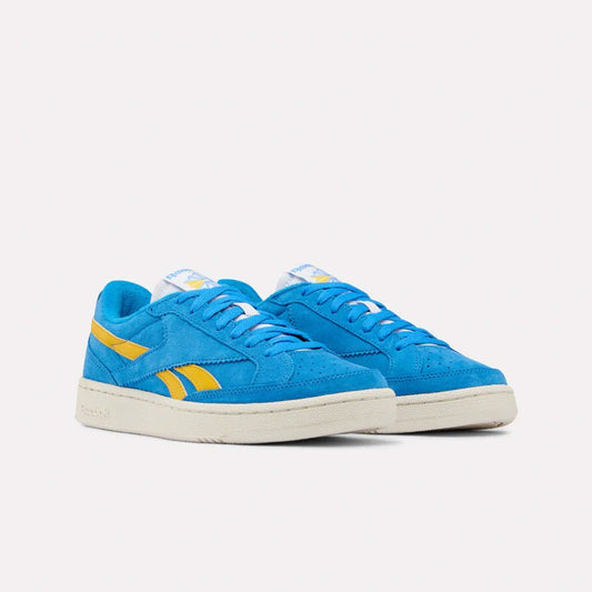 REEBOK FOOTWEAR UNISEX Club C Grounds 70 Shoes VIRTUALBLUE/TROPHYGOLD/FTWRWHI