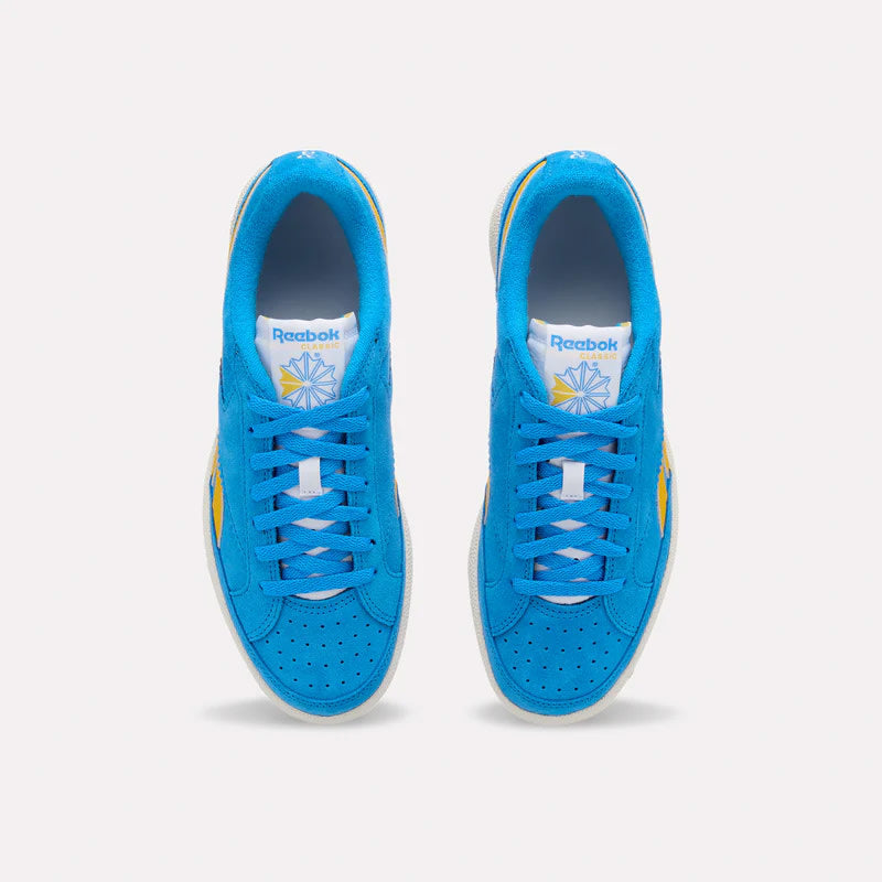 REEBOK FOOTWEAR UNISEX Club C Grounds 70 Shoes VIRTUALBLUE/TROPHYGOLD/FTWRWHI